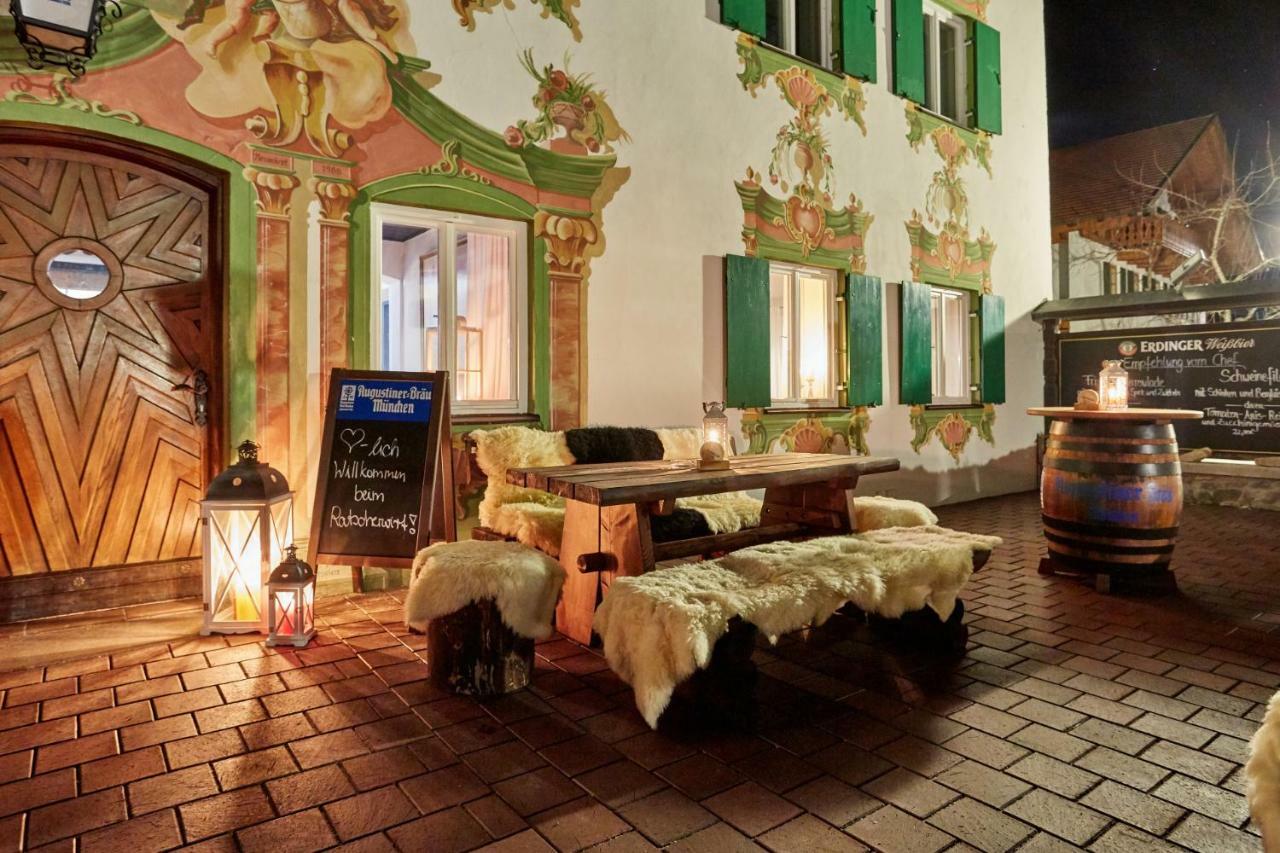 Ferienwohnungen Im Gasthof Stern Inklusive Koenigscard อุนเทอร์อัมเมอร์เกา ภายนอก รูปภาพ